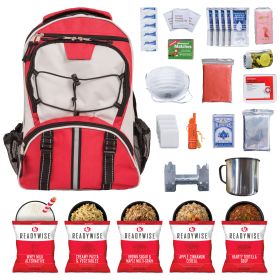 64 Piece Survival Back Pack
