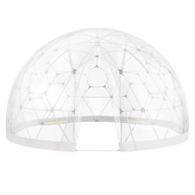 VEVOR 12FT Dome Bubble Tent Outdoor House Camping Shelter w/ Transparent Window