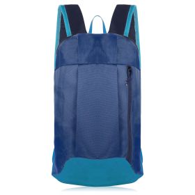 10L Outdoor Sport Backpack Waterproof Daypack Travel Knapsack Schoolbag for Sports Traveling Climbing Cycling Hiking (Option: SportBackPackBlue)