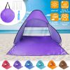 Pop Up Beach Tent Sun Shade Shelter Anti-UV Automatic Waterproof Tent Canopy for 2/3 Man w/ Net Window Storage Bag for Outdoor Beach Camping Fishing P