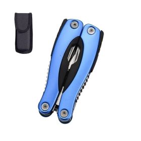 "The Last Tool You'll Need - Professional Multi-Function Pliers for Outdoor Survival" (Color: Blue camping outdoor)