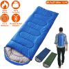 Camping Sleeping Bags for Adults Teens Moisture-Proof Hiking Sleep Bag with Carry Bag 32-50℉ for Spring Autumn Winter Seasons